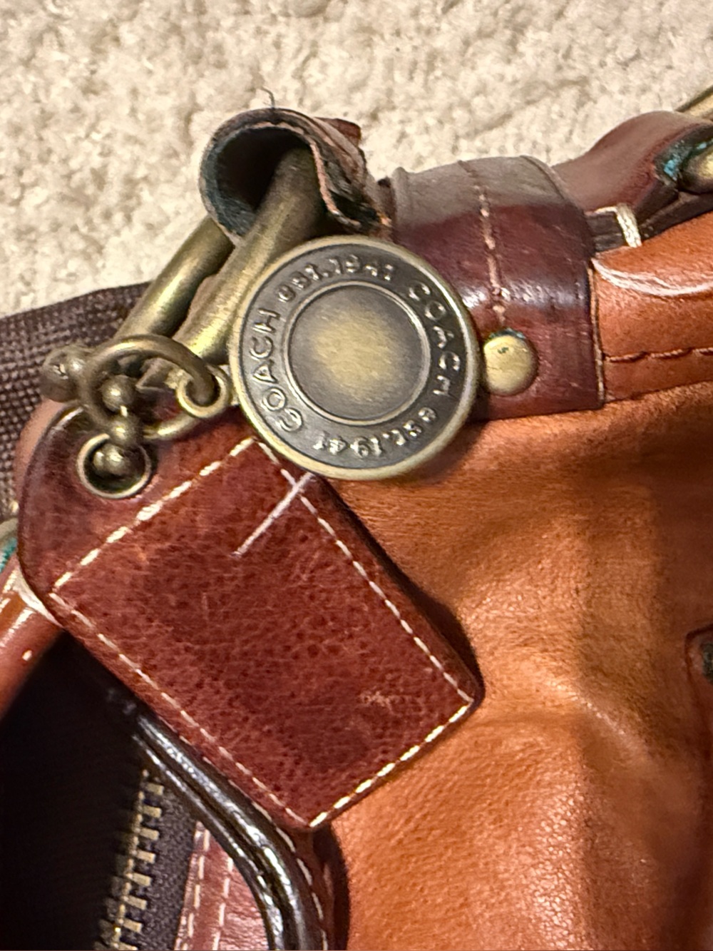 Authentic Vintage Coach Legacy Mandy-STYLE 10331 - Picture 5 of 5